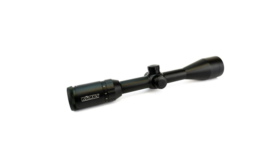 Konus Pro 3-10x44mm 275 Muzzleloading Rifle Scope, Dual Illuminated Blue/Red Center Dot Reticle, Black Finish, 7279
