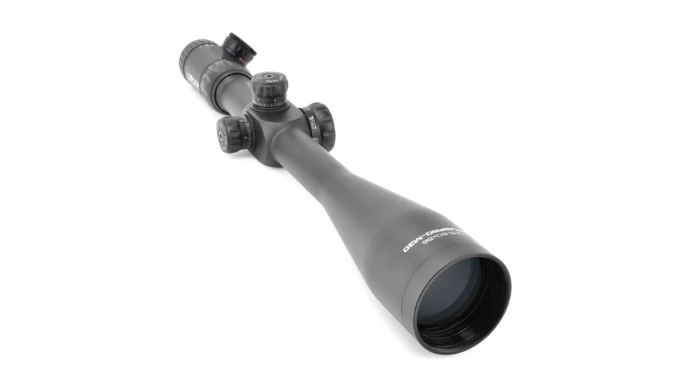 Konus PRO M30 12.5-50x56 30mm Waterproof Rifle Scope,Half-Mil Reticle,Black 7289