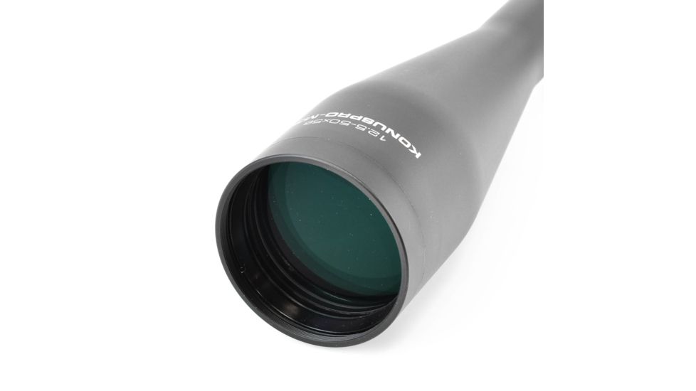 Konus PRO M30 12.5-50x56 30mm Waterproof Rifle Scope,Half-Mil Reticle,Black 7289