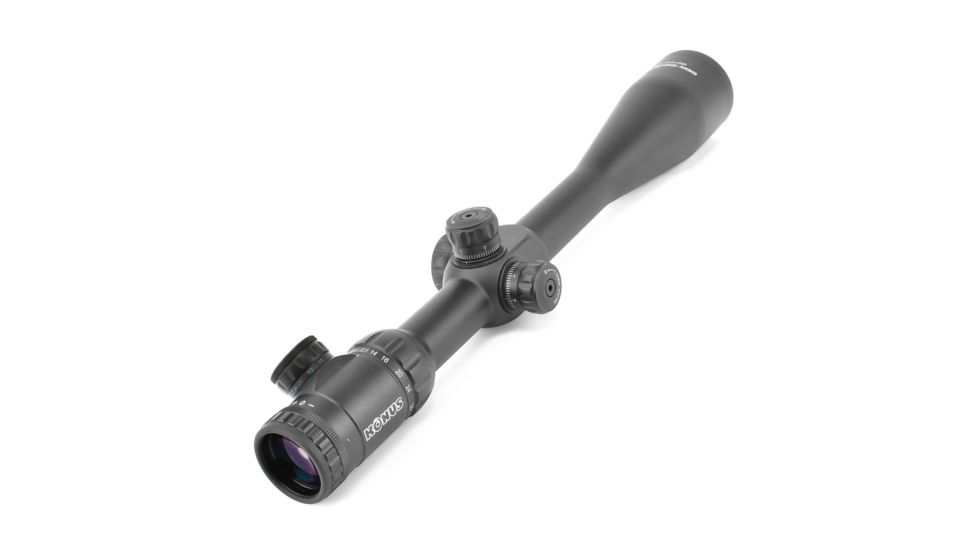 Konus PRO M30 12.5-50x56 30mm Waterproof Rifle Scope,Half-Mil Reticle,Black 7289