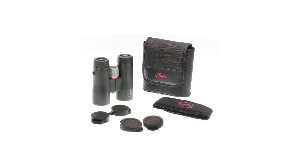 Kowa BD-XD Series Prominar Full Size 8x42mm Waterproof Roof Prism Binocular,Dark Green BD42-8XD