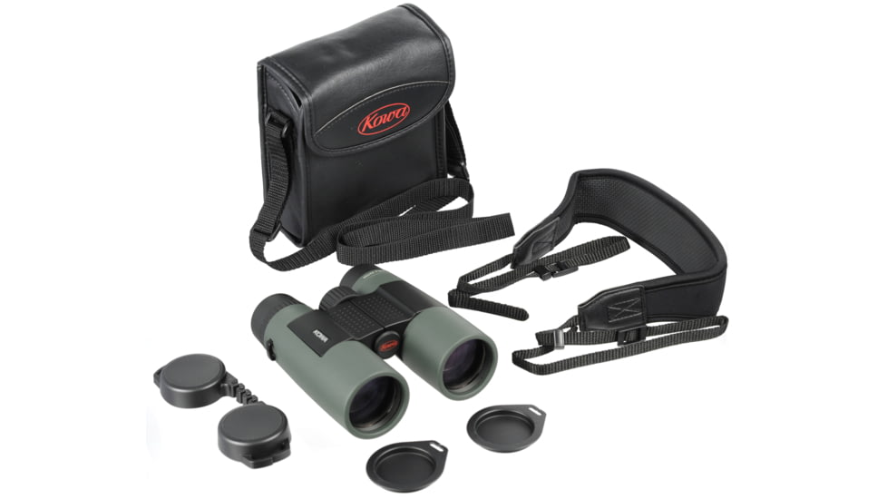 Kowa BD42 Binoculars with included case, straps, lens caps