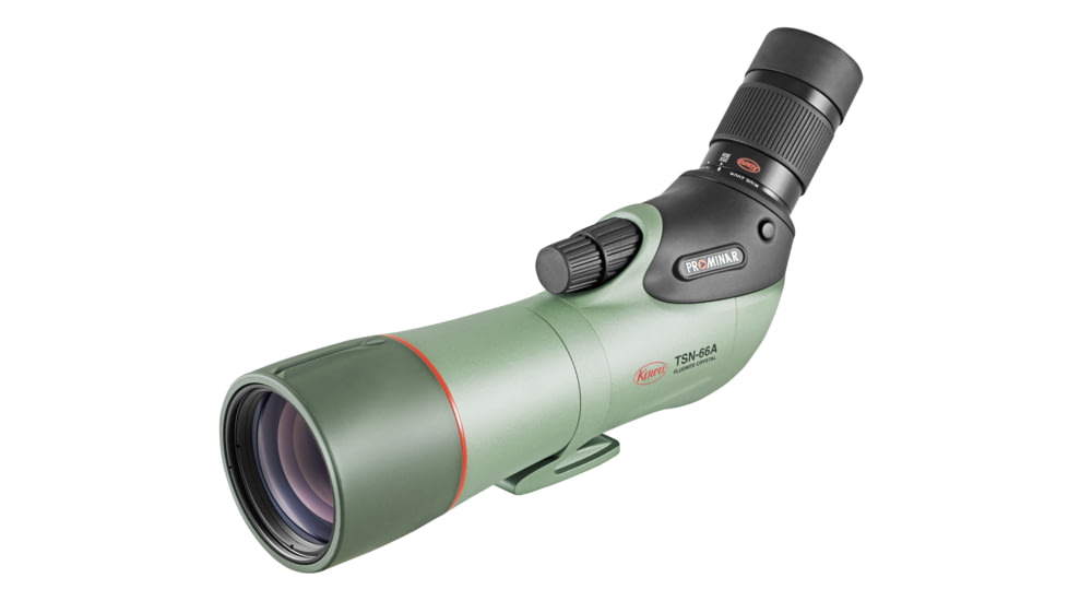 Kowa TSN-66A ZM Prominar 25-60x Spotting Scope Set, Green, TSN-66A ZM SET