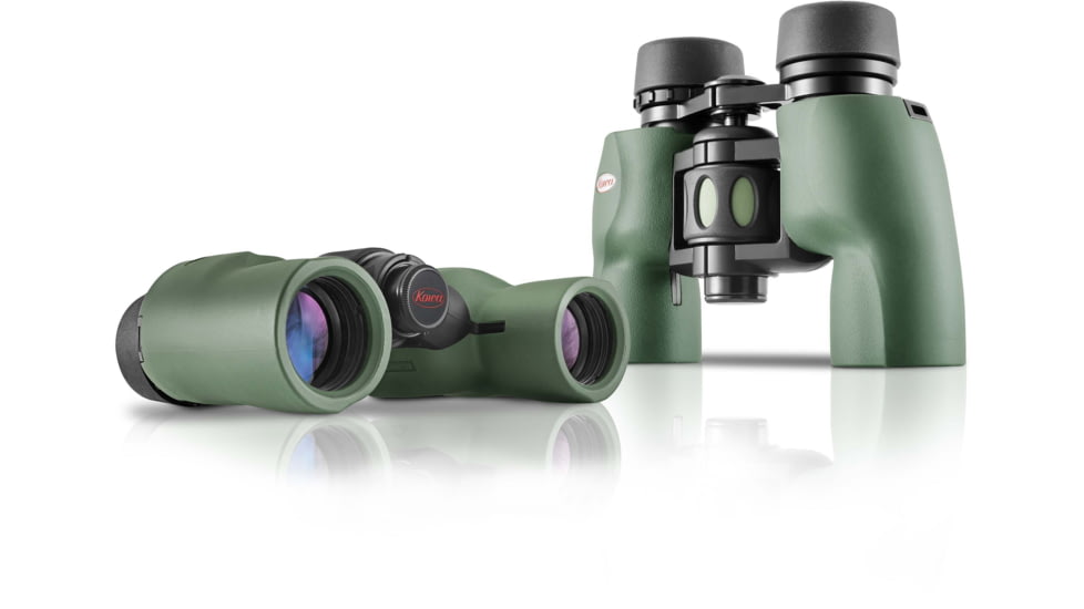 Kowa YF II Binocular, 6x Magnification, 30mm Lens, Porro System, Fully Multi-Coated, Green, YF II 30-6