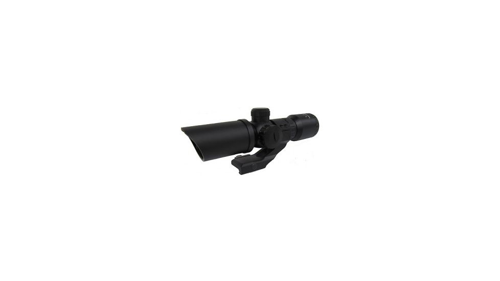 Kruger Optical 1.5-5x32 Tacdriver Tactical Scope, Illuminated Floating Plex Reticle, Matte 80701