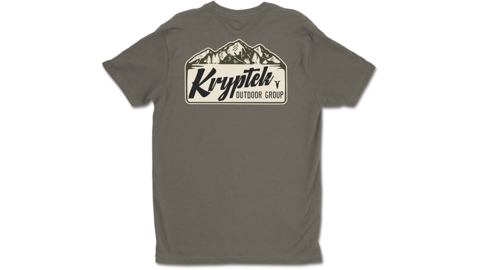 Kryptek Elk Mountain Tee - Mens, Warm Gray, S, 23KELKMTWMG3FG