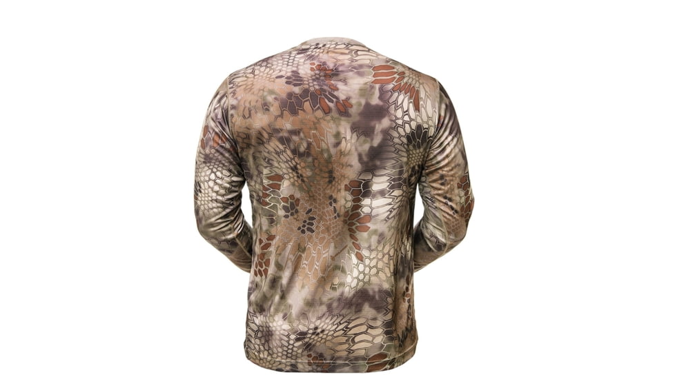 Kryptek Hyperion Ls Crew With Logo, Mandrake, L, 19HYPLSLM5