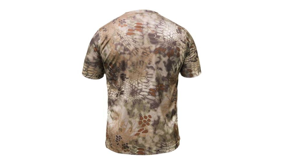 Kryptek Hyperion Short Sleeve Crew With Logo - Mens, Highlander, 2XL, 19HYPSSLH7