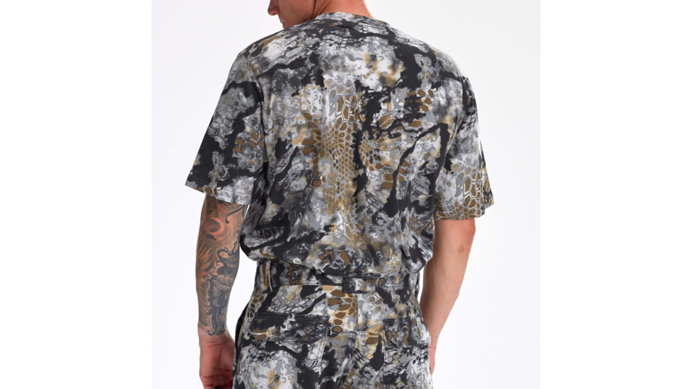 Kryptek Stalker Collection Short Sleeve - Mens, Obskura Skyfall, S, 18STASSSF3