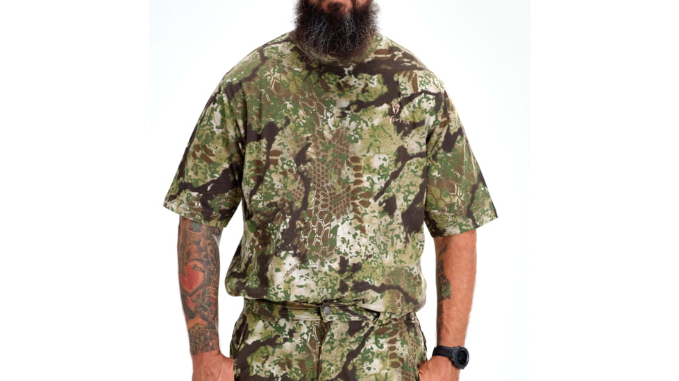 Kryptek Stalker Collection Short Sleeve - Mens, Transitional, Medium, 18STASSTS4