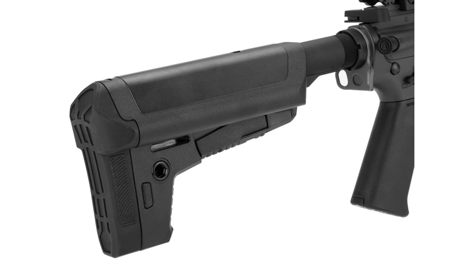 Krytac / KRISS USA War Sport Licensed LVOA-C M4 Carbine Airsoft AEG Rifle, Black, Large, KTAEG-LVOAC-BK01