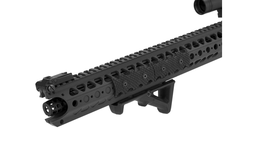Krytac / KRISS USA War Sport Licensed LVOA-C M4 Carbine Airsoft AEG Rifle, Black, Large, KTAEG-LVOAC-BK01