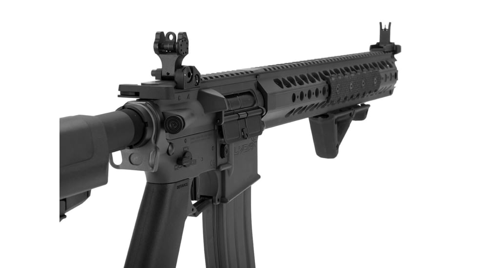 Krytac / KRISS USA War Sport Licensed LVOA-C M4 Carbine Airsoft AEG Rifle, Black, Large, KTAEG-LVOAC-BK01