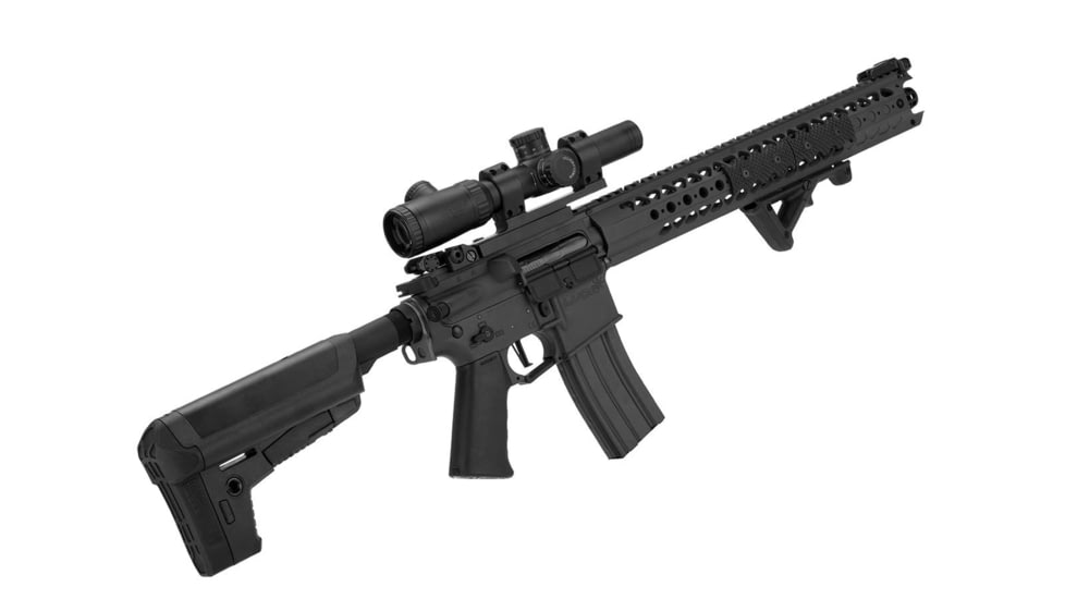 Krytac / KRISS USA War Sport Licensed LVOA-C M4 Carbine Airsoft AEG Rifle, Black, Large, KTAEG-LVOAC-BK01
