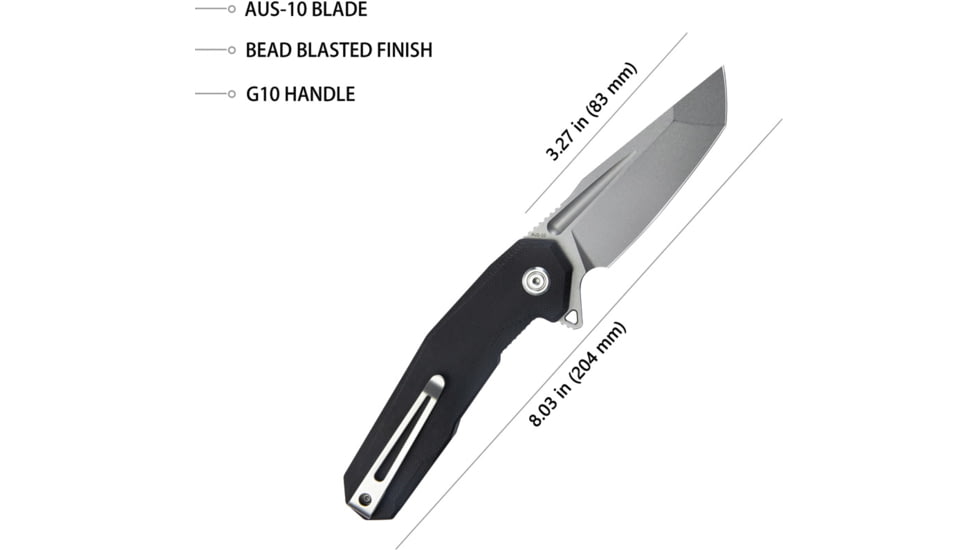 Kubey Carve Nest Linerlock Black