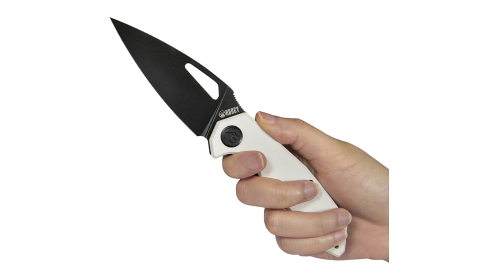 Kubey Coeus Linerlock Black Tan