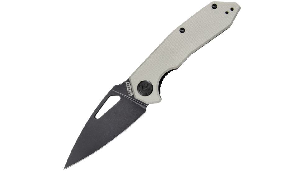 Kubey Coeus Linerlock Black Tan