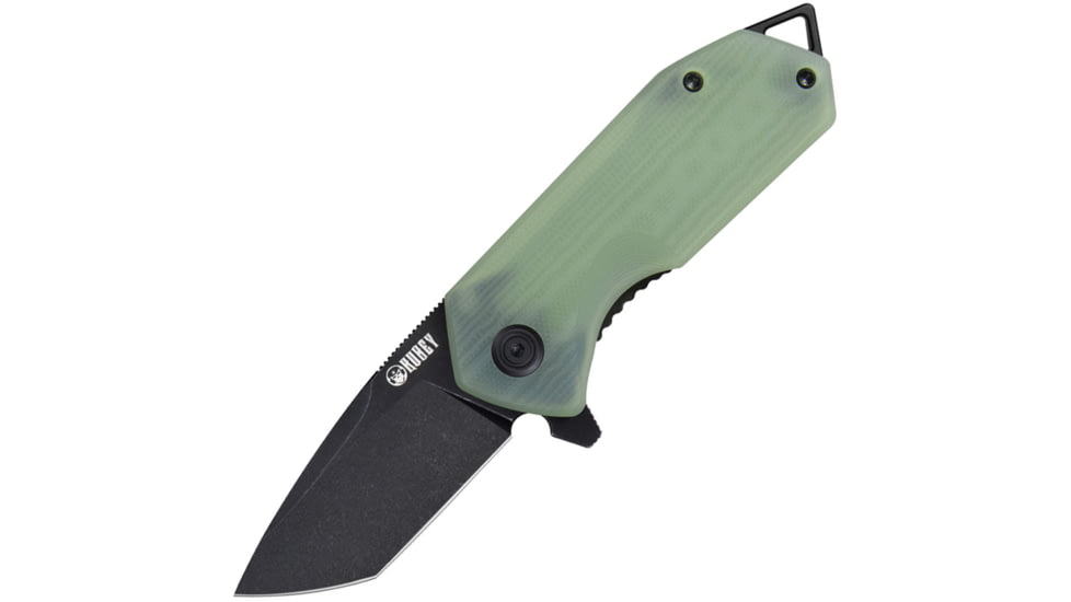 Kubey EDC Linerlock Black Jade G10