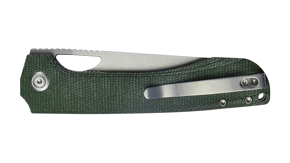 Kubey Elang. Green Micarta