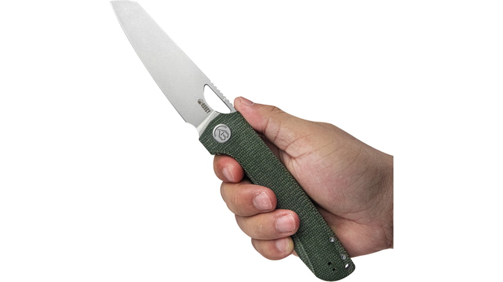 Kubey Elang. Green Micarta
