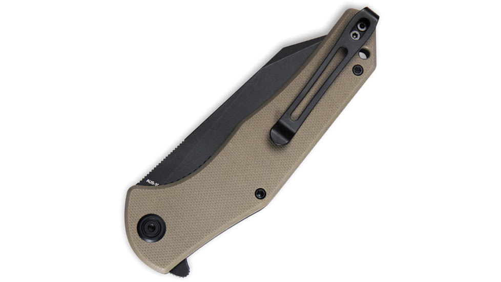 Kubey Flash Linerlock Tan