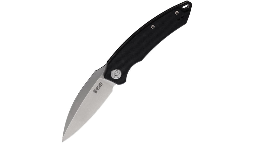 Kubey Leaf Linerlock Black
