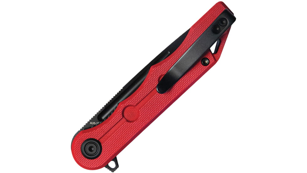 Kubey Mizo Linerlock Red Black