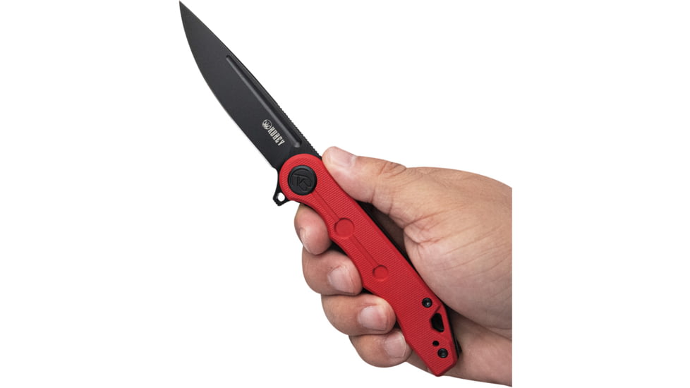 Kubey Mizo Linerlock Red Black