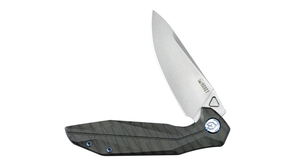 Kubey Nova Framelock Flame Titanium