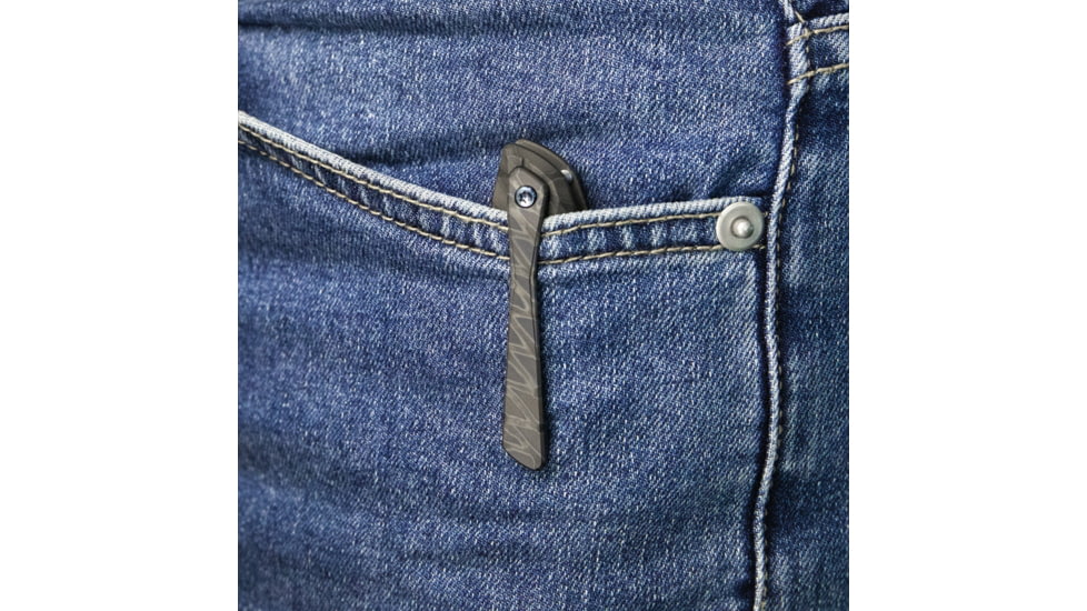 Kubey Nova Framelock Flame Titanium