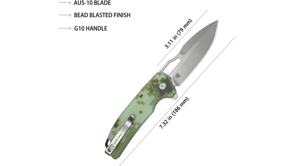 Kubey RDF Button Lock Camo