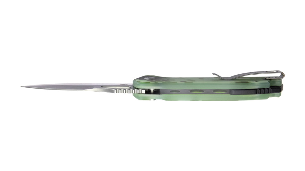 Kubey RDF Folding Knife, 4.25in Closed, 3.13in Bead Blast AUS-10A Stainless Steel Blade, Digital Camo G10 Handle, KU316C