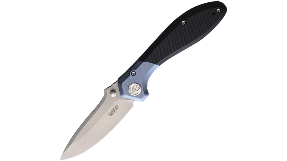 Kubey Ruckus Linerlock Blue Ti