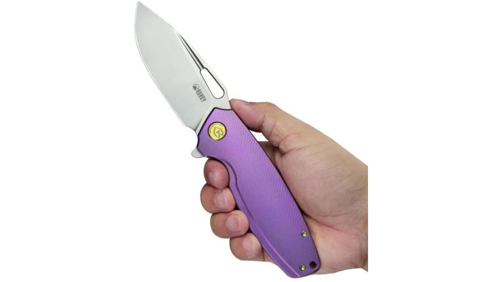 Kubey Tityus Framelock Purple Ti