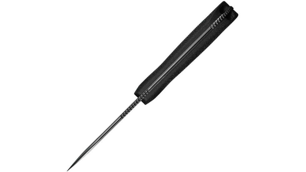 Kunwu Knives Stiffy P Fixed Blade DLC Black, KUNF705BK3