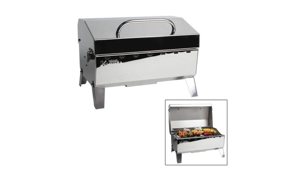 Kuuma Products Stow N' Go 125 Gas Grill - 9,000BTU w/Regulator 49156