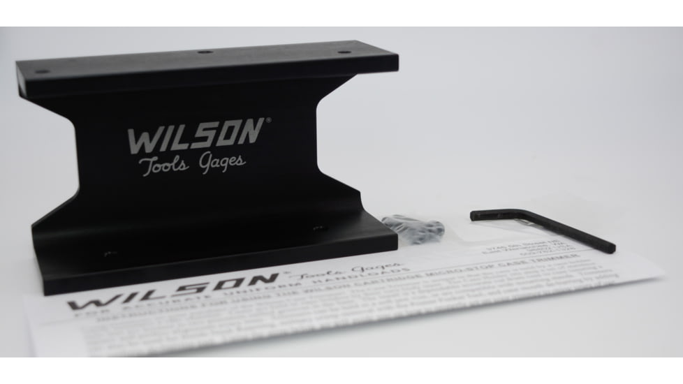 L.E. Wilson Case Trimmer Stand &amp; Clamp