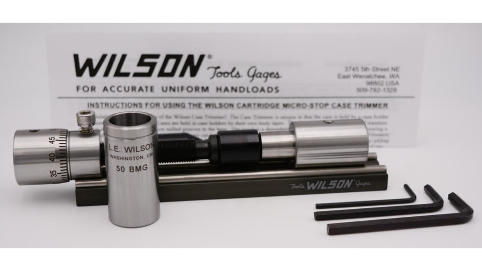 L.E. Wilson CT 50 BMG Trimmer w/ Micro Stop
