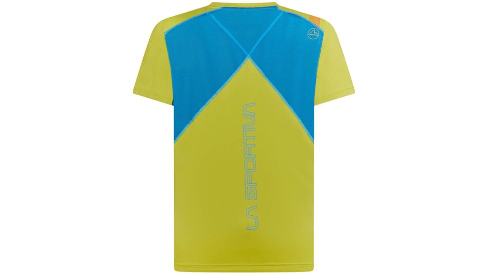 La Sportiva Blitz T-Shirt - Mens, Kiwi Neptune, Large, J72-713619-L