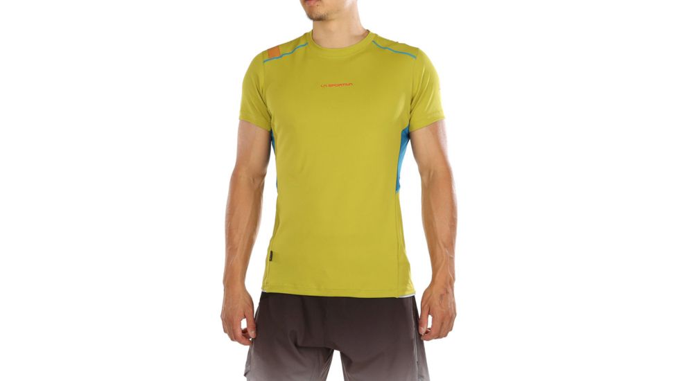 La Sportiva Blitz T-Shirt - Mens, Kiwi Neptune, Large, J72-713619-L