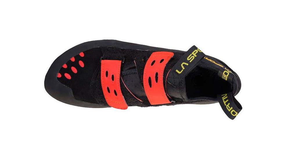 La Sportiva Tarantula Climbing Shoes - Mens, Black/Poppy, 37.5, Medium, 30J-999311-37.5