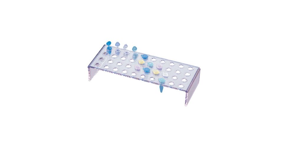 Labnet Microtube Support Rack, Clear, 40 X 1.5ml