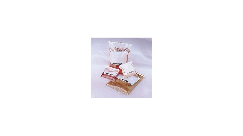 Labplas Sterile Sample Bags BFL-4512-VW1 Flat Wire Bags, Plain