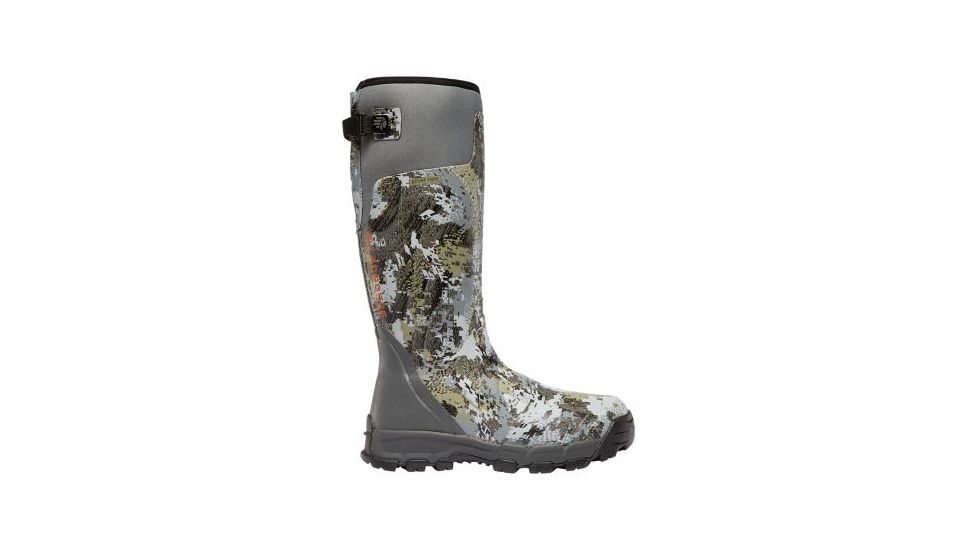 LaCrosse Footwear Alphaburly Pro 18in Insulated 800G - Mens, Optifade Elevated II, 15, 376035-15