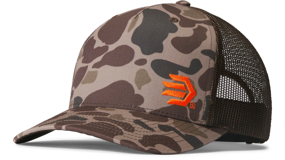Danner Duck Camo Trucker Hat - Men's, Brown, One Size, 918602-OS