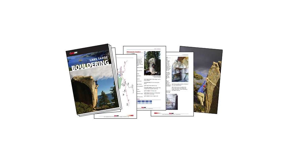 Lake Tahoe Bouldering Suprtopo, Chris Mcnamara, Publisher - Wilderness Press