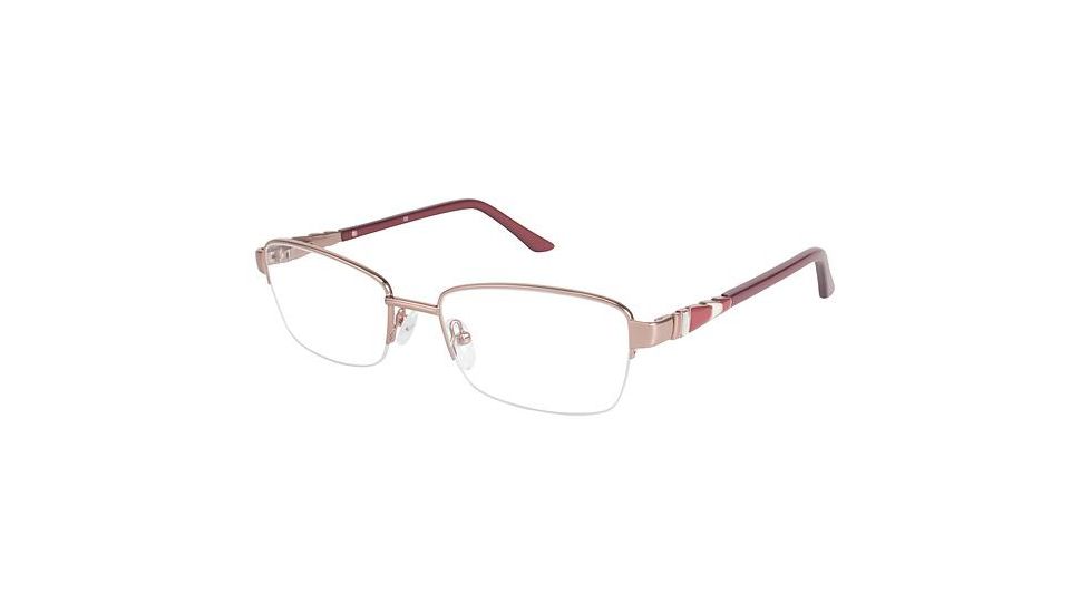LAmy C By 522 Progressive Prescription Eyeglasses - Frame ROSE GOLD, Size 52/18mm CYCBL52203