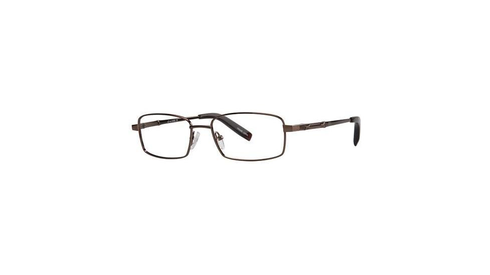 LAmy C by L'Amy 603 Bifocal Prescription Eyeglasses - Frame Brown, Size 53/17mm CYCBL60302