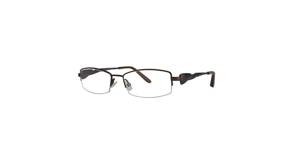 LAmy Galea 2010 Progressive Prescription Eyeglasses - Frame Brown/Pewterd, Size 51/16mm LYGALEA201006
