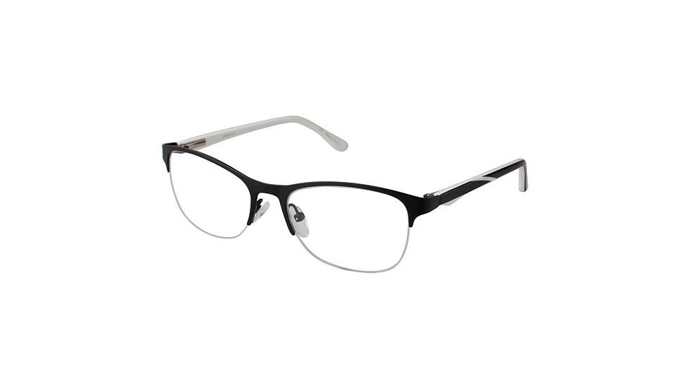 LAmy Lydie Bifocal Prescription Eyeglasses - Frame MATTE BLACK, Size 50/16mm LYLYDIE01